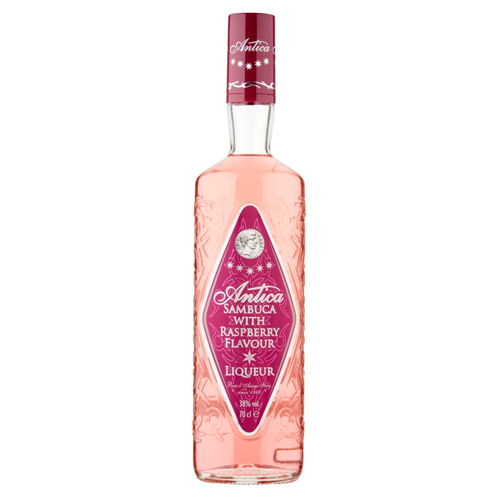 Antica Sambuca with Raspberry Flavour Liqueur 70cl-Liqueurs-Fountainhall Wines