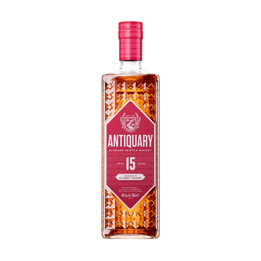 Antiquary 15 Year Old (Matured in Claret Casks) 70cl-Blended Whisky-5018481101609-Fountainhall Wines