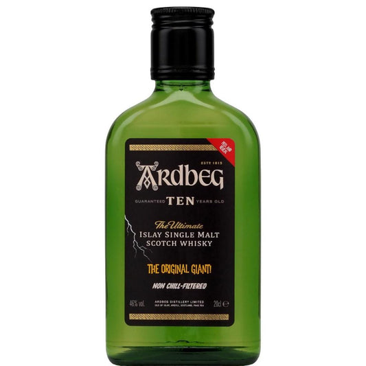 Ardbeg 10 Year Old 20cl - Single Malt Scotch Whisky-Single Malt Scotch Whisky-Fountainhall Wines