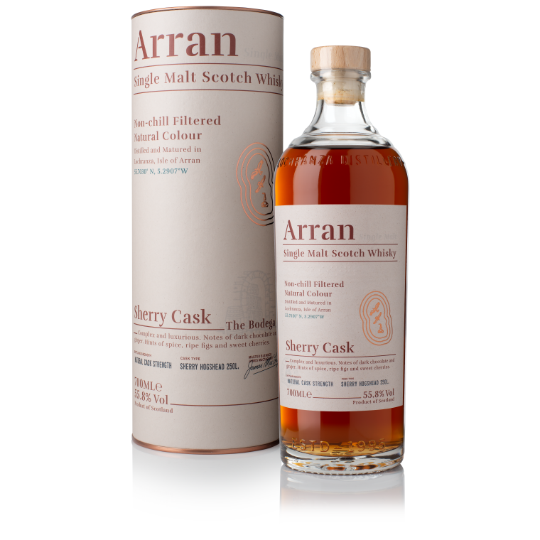 Arran Bodega Sherry Cask Finish - Single Malt Scotch Whisky-Single Malt Scotch Whisky-5060044483776-Fountainhall Wines