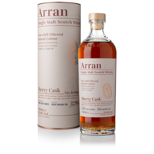 Arran Bodega Sherry Cask Finish - Single Malt Scotch Whisky-Single Malt Scotch Whisky-5060044483776-Fountainhall Wines