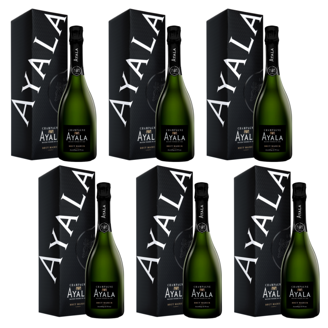 Ayala Brut Majeur NV Champagne 6x75CL Case-Champagne-Fountainhall Wines