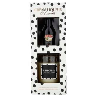 Baileys 5cl + Candle Gift Set-Liqueurs-Fountainhall Wines