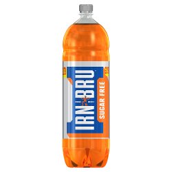 Barrs Irn Bru Sugar Free 2 Litre (Price Marked £1.79)-Soft Drink-Fountainhall Wines