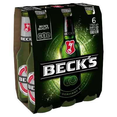 Becks 6X275ml (Price Marked £7.25)-World Beer-Fountainhall Wines