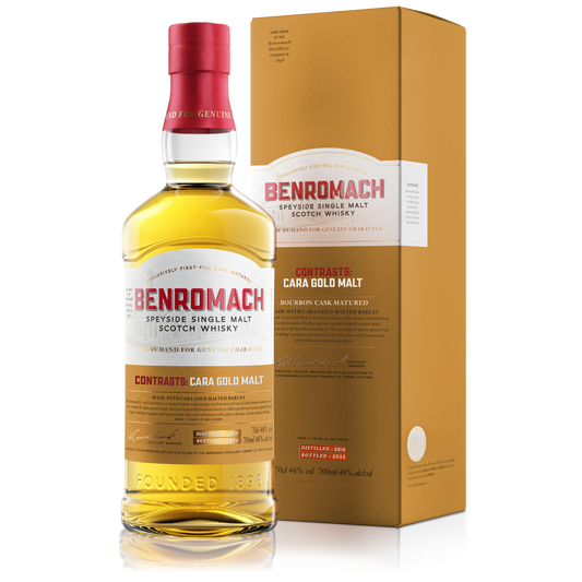 Benromach Contrasts: Cara Gold Malt - Single Malt Scotch Whisky-Single Malt Scotch Whisky-5020613088436-Fountainhall Wines