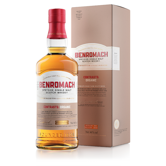 Benromach Contrasts: Organic - Single Malt Scotch Whisky-Single Malt Scotch Whisky-5020613079359-Fountainhall Wines