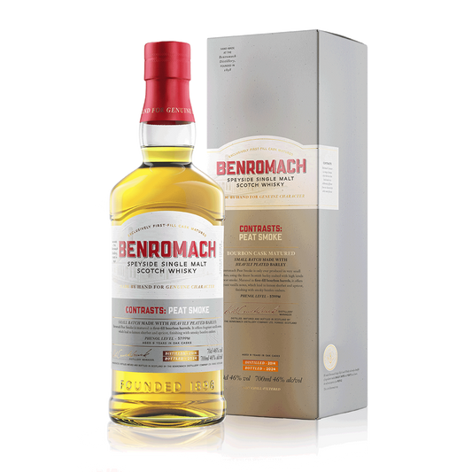 Benromach Contrasts: Peat Smoke - Single Malt Scotch Whisky-Single Malt Scotch Whisky-Fountainhall Wines