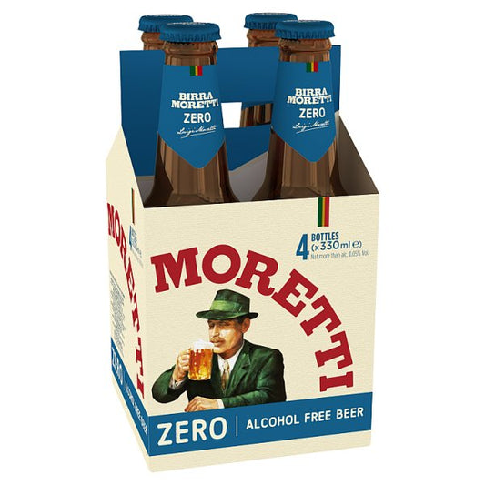 Birra Moretti Alcohol Free 4x330ml-World Beer-Fountainhall Wines