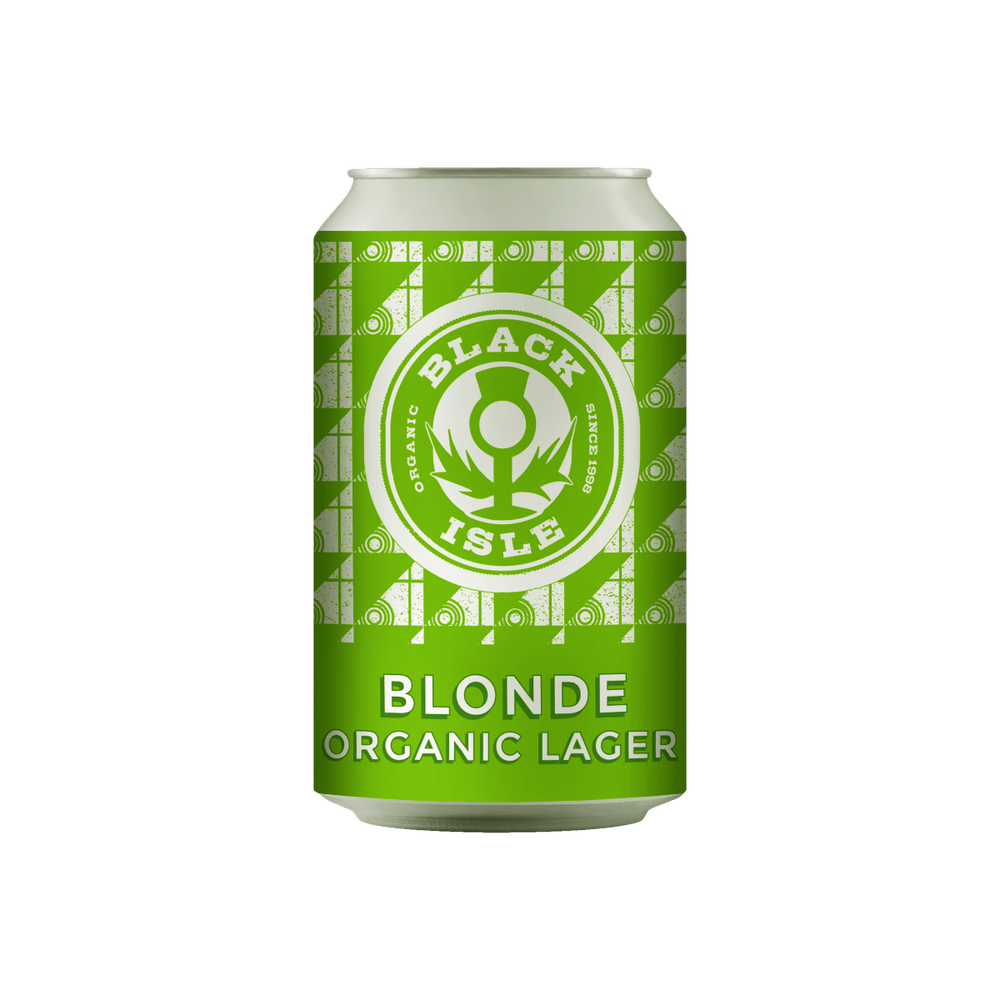 Black Isle Blonde - Organic Lager 330ml Can-Scottish Beers-Fountainhall Wines