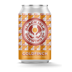 Black Isle Goldfinch (Organic & Gluten Free) 330ml Can-Scottish Beers-5038133003198-Fountainhall Wines