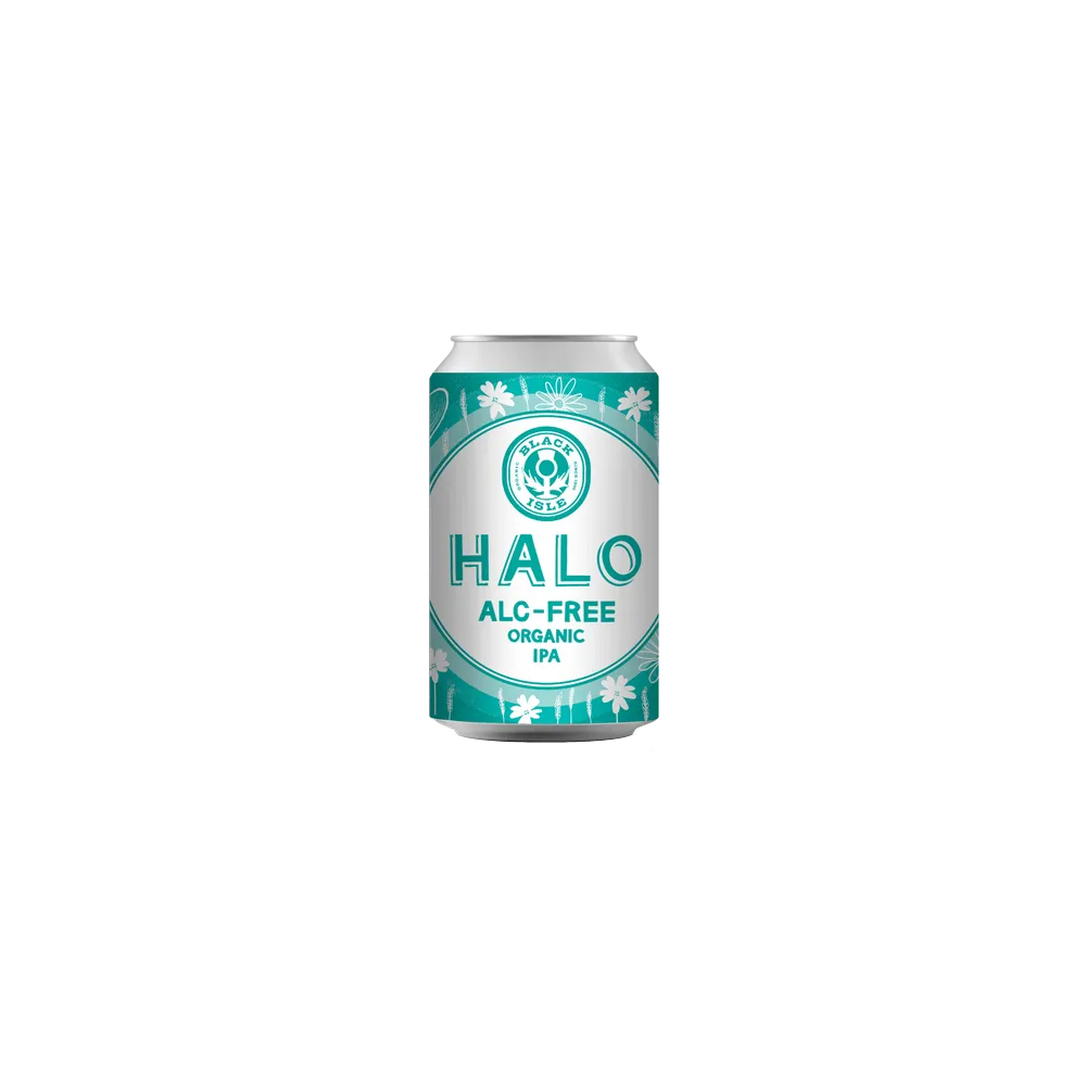 Black Isle Halo - Alcohol Free Organic IPA 330ml Can-Scottish Beers-Fountainhall Wines