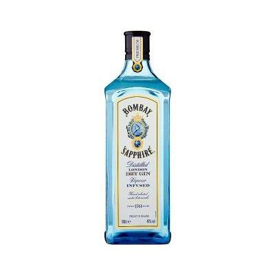 Bombay Sapphire London Dry Gin Litre-London Dry Gin-5010677716000-Fountainhall Wines