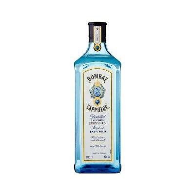 Bombay Sapphire London Dry Gin Litre-London Dry Gin-Fountainhall Wines