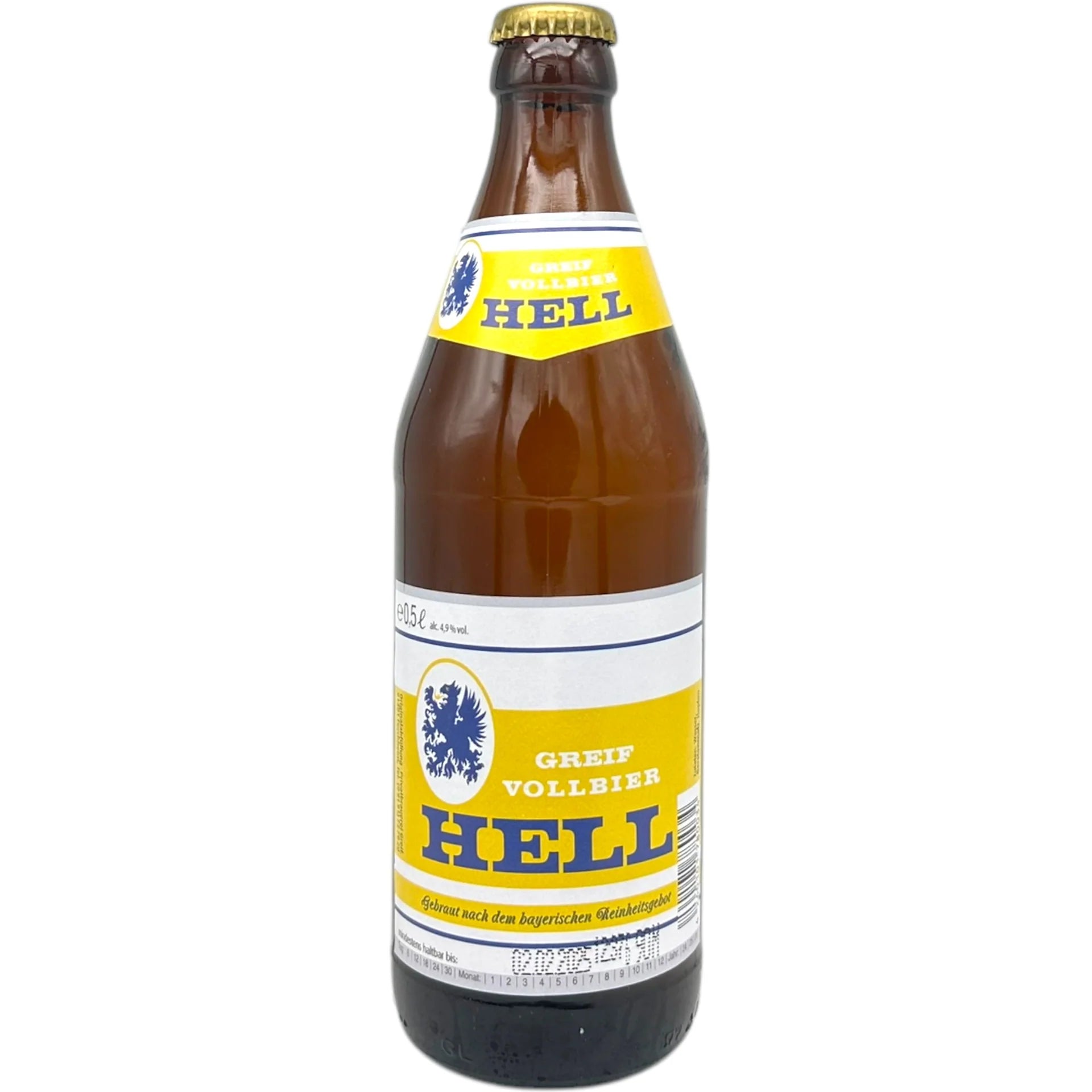 Brauerei Josef Greif Vollbier Hell Retro 500ml-World Beer-Fountainhall Wines