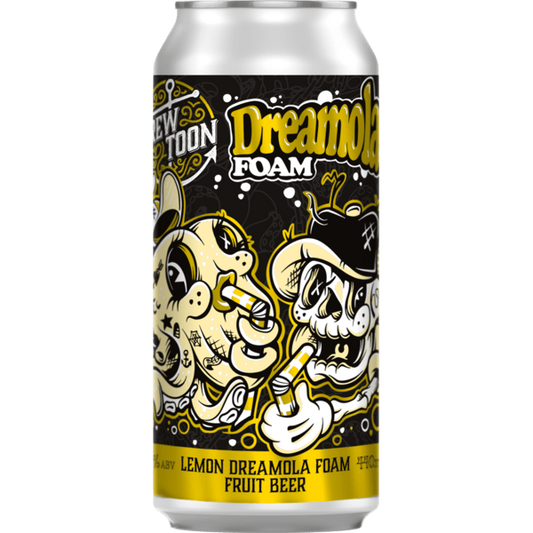 Brew Toon Dreamola Foam Lemon - Lemon Dreamola Foam Fruit Beer-Scottish Beers-5060523961184-Fountainhall Wines