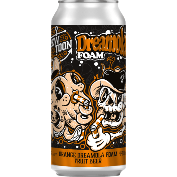 Brew Toon Dreamola Foam Orange - Orange Dreamola Foam Fruit Beer-Scottish Beers-5060523961177-Fountainhall Wines