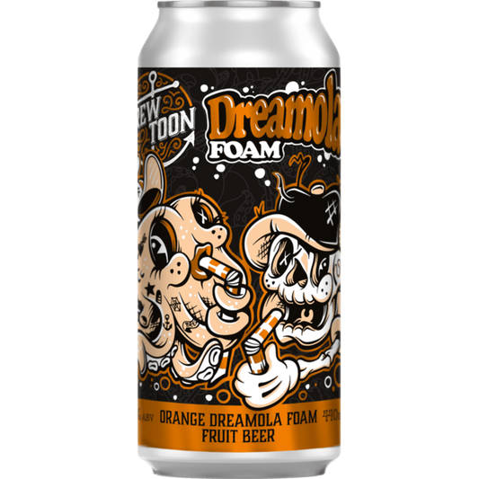 Brew Toon Dreamola Foam Orange - Orange Dreamola Foam Fruit Beer-Scottish Beers-5060523961177-Fountainhall Wines