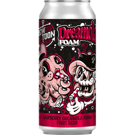 Brew Toon Dreamola Foam Raspberry - Raspberry Dreamola Foam Fruit Beer - Fountainhall Wines