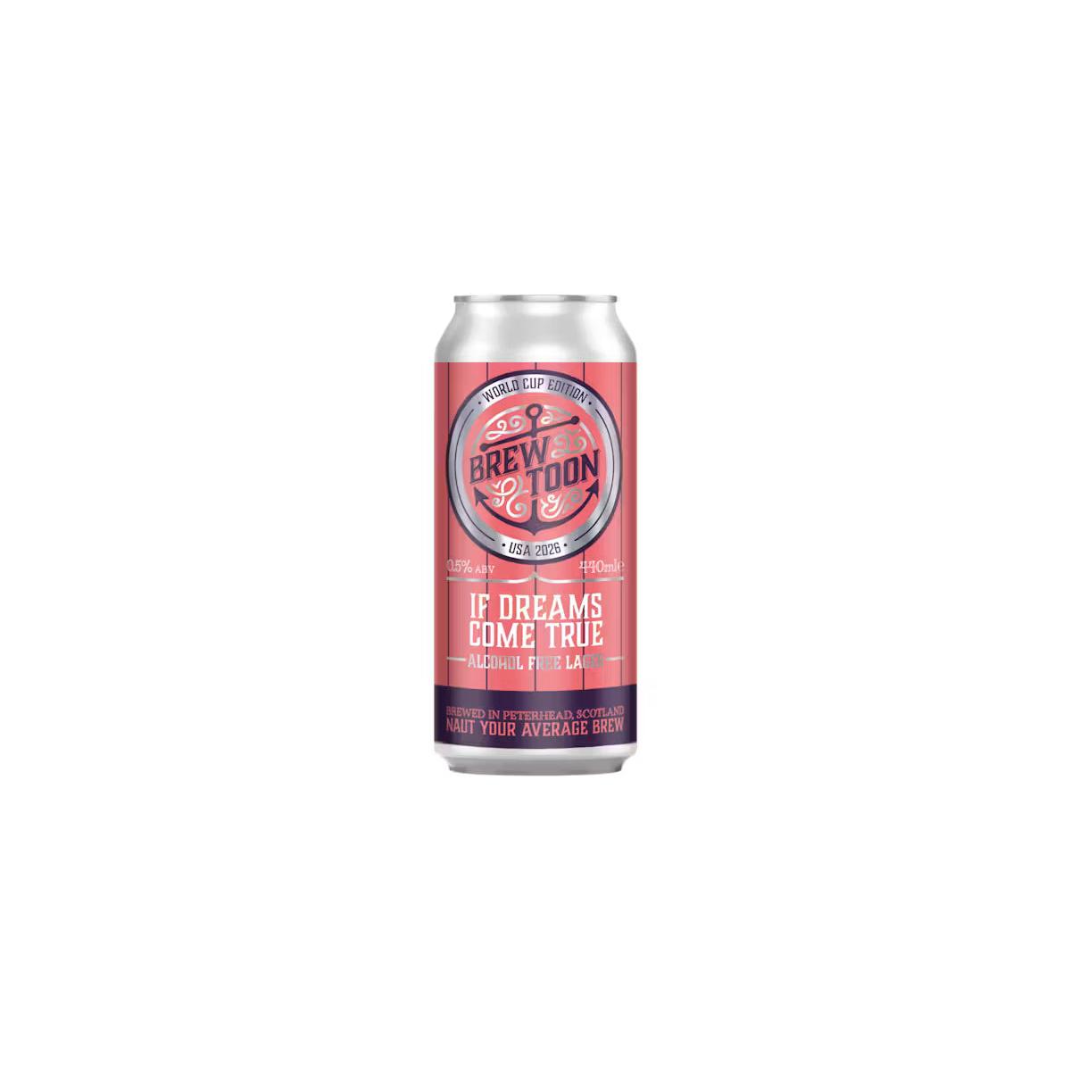 Brew Toon If Dreams Come True – Alcohol Free IPA 0.5% 440ml Can-Scottish Beers-Fountainhall Wines