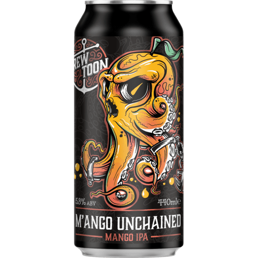 Brew Toon M'Ango Unchained - Mango IPA (DATED 24/04/26)-Scottish Beers-Fountainhall Wines