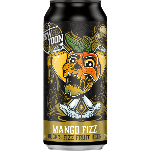 Brew Toon Mango Fizz - Buck's Fizz Fruit Beer (DATED 20/08/26)-Scottish Beers-Fountainhall Wines