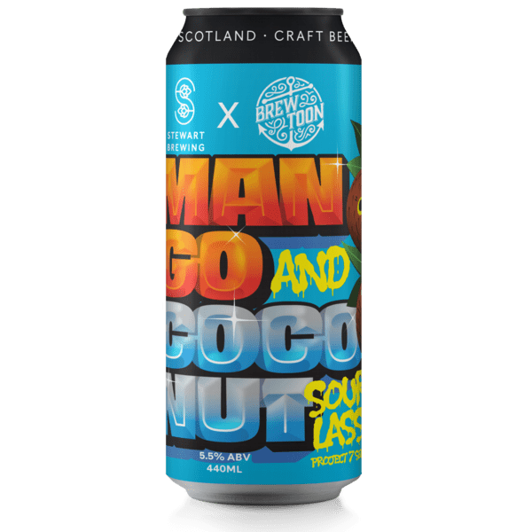 Brew Toon Mango and Coconut Sour Lassi-Scottish Beers-5060143116377-Fountainhall Wines