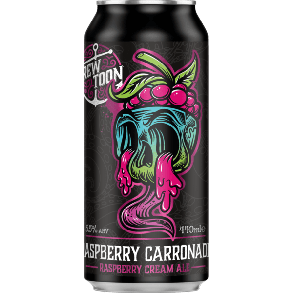 Brew Toon Raspberry Carronade - Raspberry Cream Ale (Best Before 11/10/23)-Scottish Beers-Fountainhall Wines