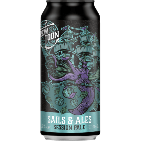 Brew Toon Sails & Ales - Session Pale Ale-Scottish Beers-Fountainhall Wines