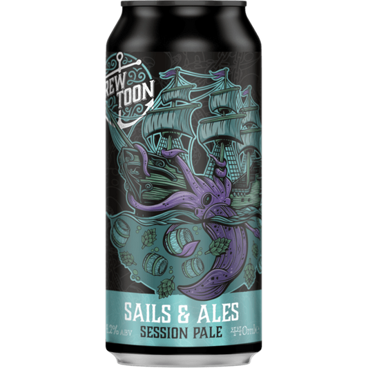Brew Toon Sails & Ales - Session Pale Ale-Scottish Beers-Fountainhall Wines