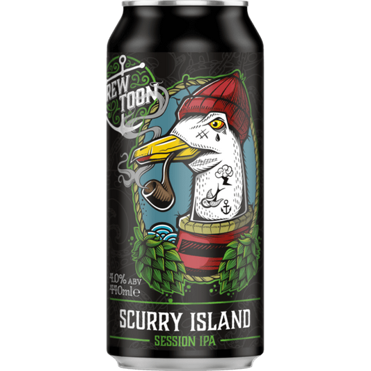 Brew Toon Scurry Island - IPA-Scottish Beers-5060523961047-Fountainhall Wines