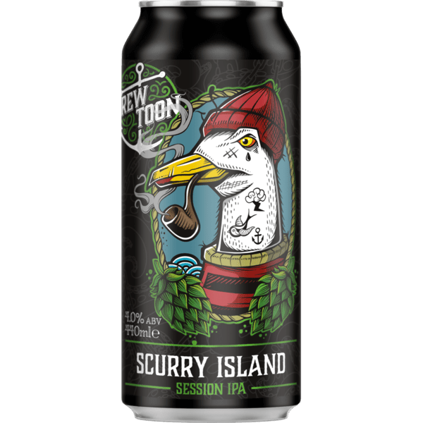 Brew Toon Scurry Island - Session IPA-Scottish Beers-5060523961047-Fountainhall Wines