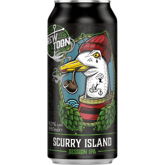 Brew Toon Scurry Island - Session IPA-Scottish Beers-5060523961047-Fountainhall Wines