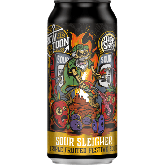 Brew Toon Sour Sleigher - Sour 440ml-Scottish Beers-Fountainhall Wines