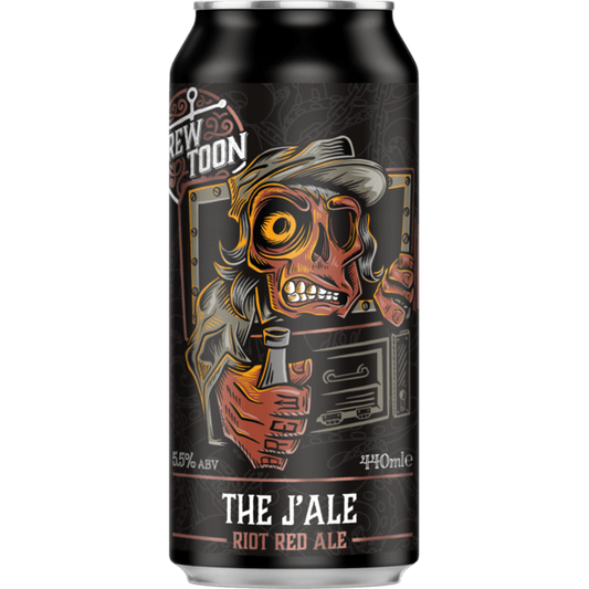 Brew Toon The J'Ale - Riot Red Ale 440ml-Scottish Beers-Fountainhall Wines