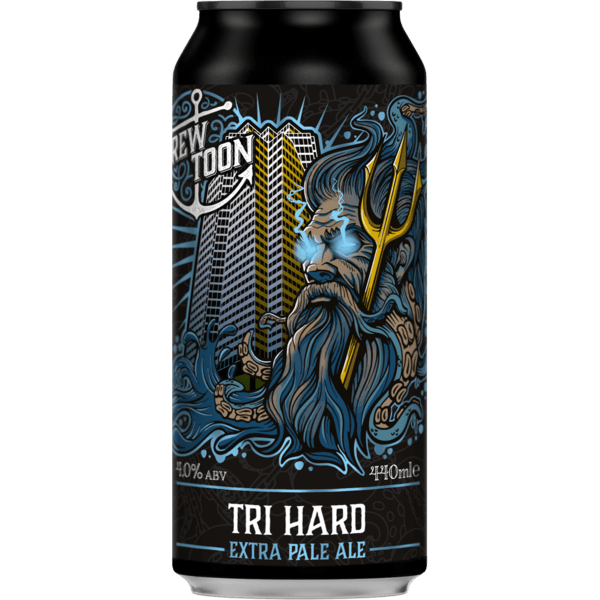 Brew Toon Tri Hard - Extra Pale Ale-Scottish Beers-Fountainhall Wines