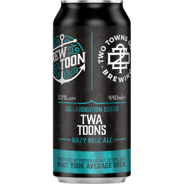 Brew Toon Twa Toons - Hazy Pale Ale-Scottish Beers-5060523961122-Fountainhall Wines