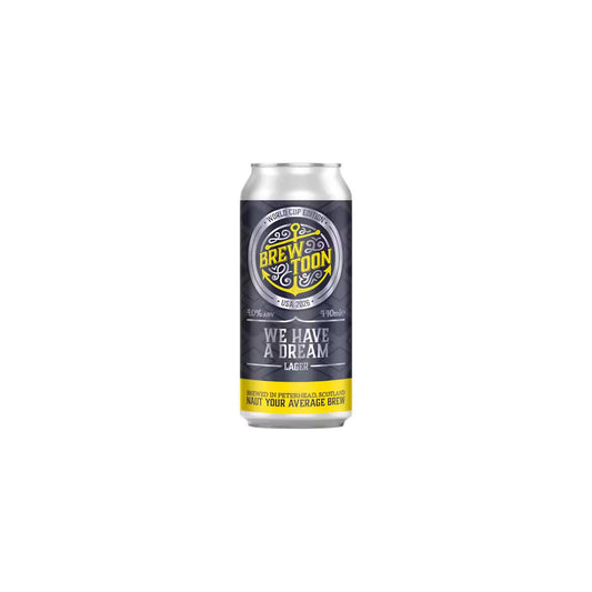 Brew Toon We Have A Dream - Lager-Scottish Beers-Fountainhall Wines