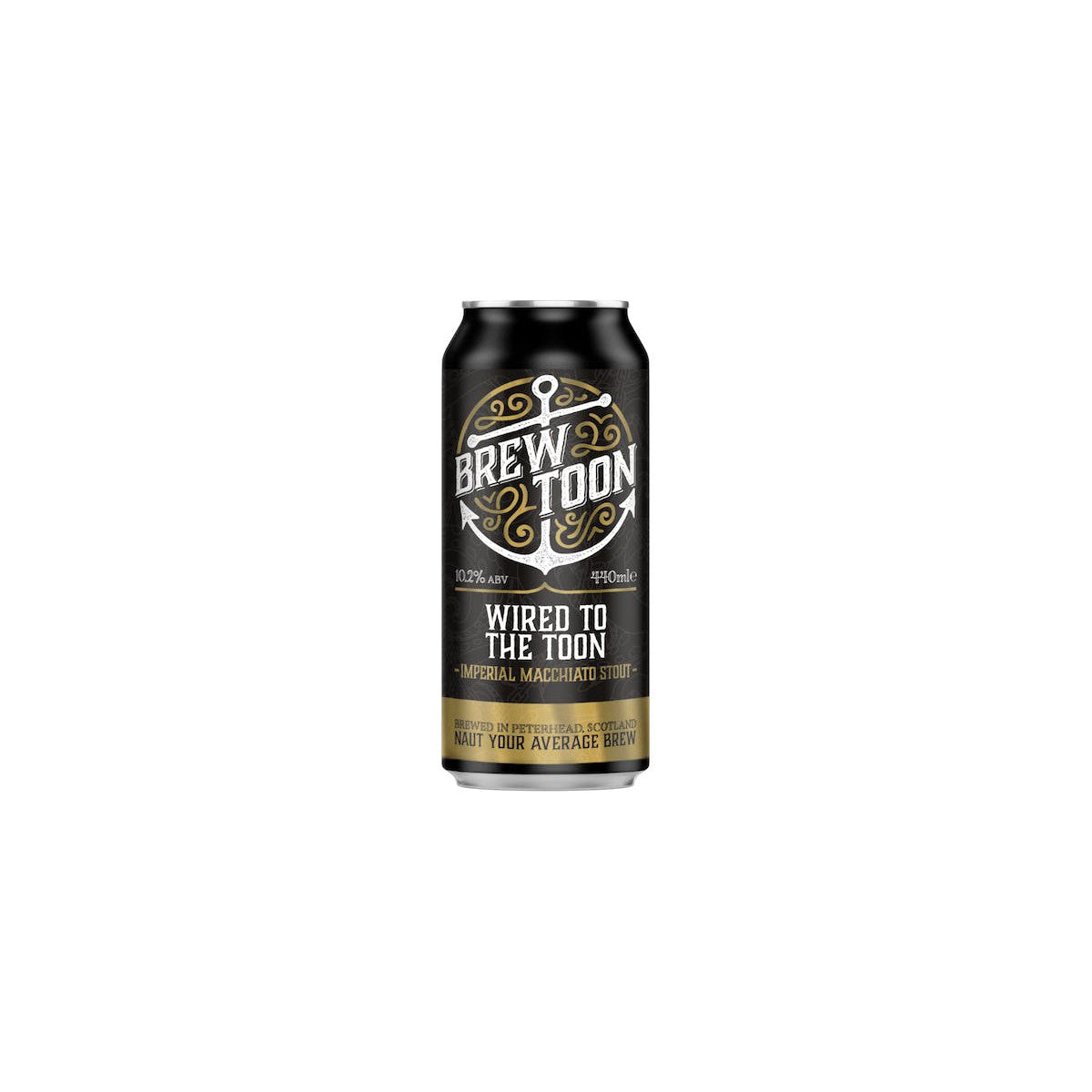Brew Toon Wired to the Toon- Russian Imperial Stout 440ml-Scottish Beers-5060523961061-Fountainhall Wines