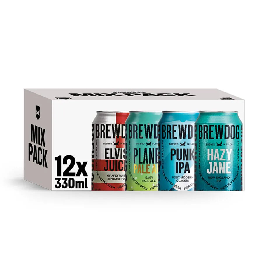 Brewdog Mixed Can Pack 12x330ml Can-Scottish Beers-Fountainhall Wines
