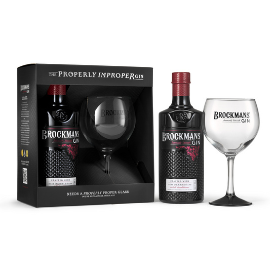 Brockmans Gin Glass Gift Pack-Gin-Fountainhall Wines