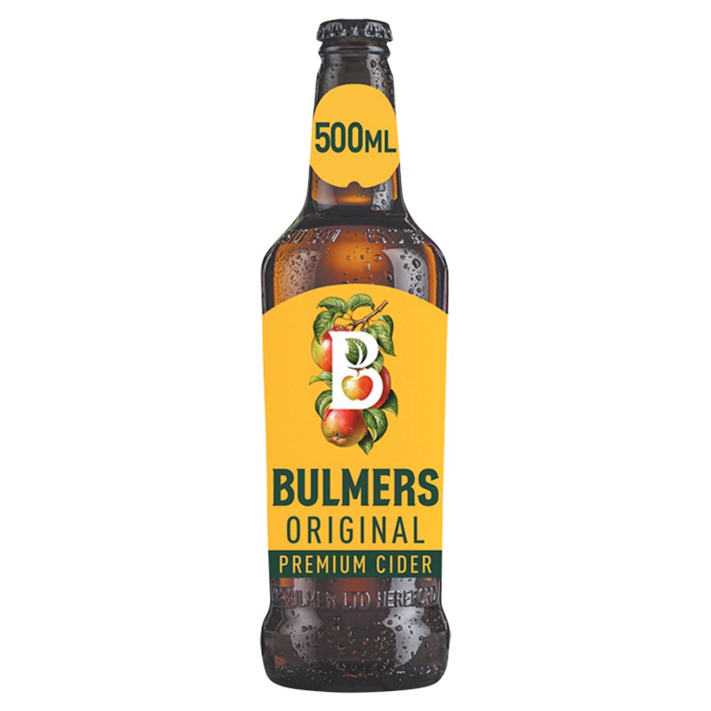 Bulmers Original Cider 500ml-Cider-5035766047155-Fountainhall Wines