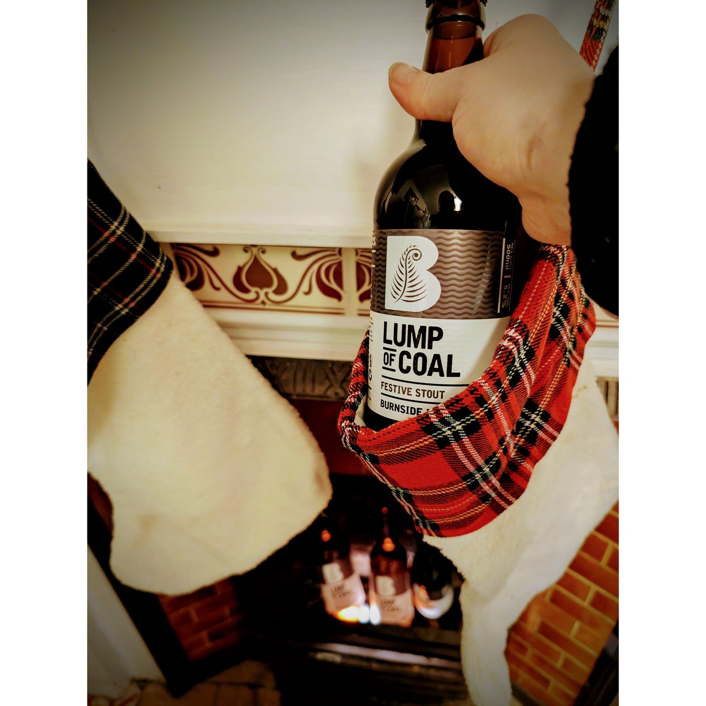 Burnside Lump of Coal - Festive Stout 500ml-Scottish Beers-Fountainhall Wines