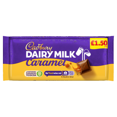 Cadbury Dairy Milk Caramel 120G (Price Marked £1.50)-Confectionery-7622202240133-Fountainhall Wines