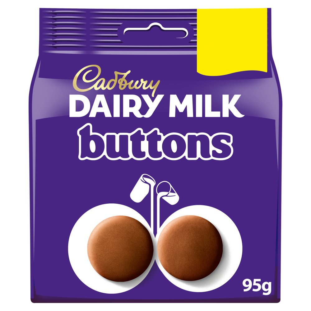 Cadbury Dairy Milk Giant Buttons 95G (Price Marked £1.35)-Confectionery-7622202022081-Fountainhall Wines