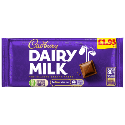 Cadbury Dairy Milk (Price Marked £1.95)-Confectionery-Fountainhall Wines