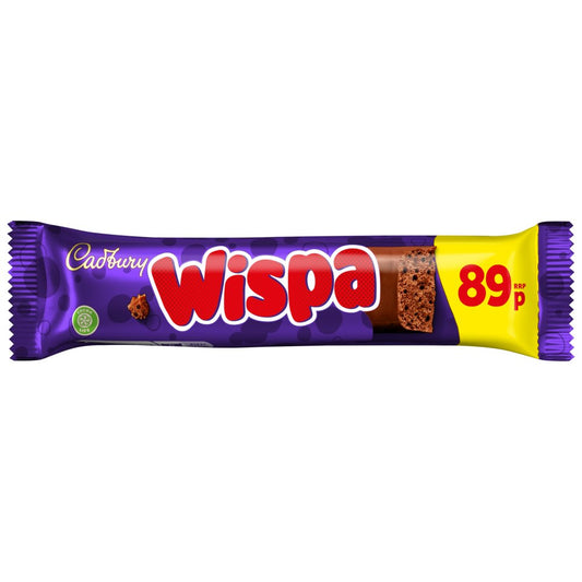 Cadbury Wispa (Price Marked 89p)-Confectionery-Fountainhall Wines