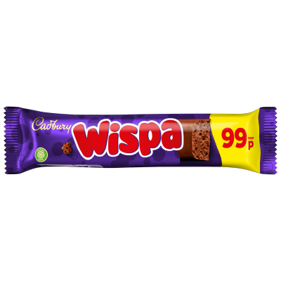 Cadbury Wispa (Price Marked 99p)-Confectionery-Fountainhall Wines