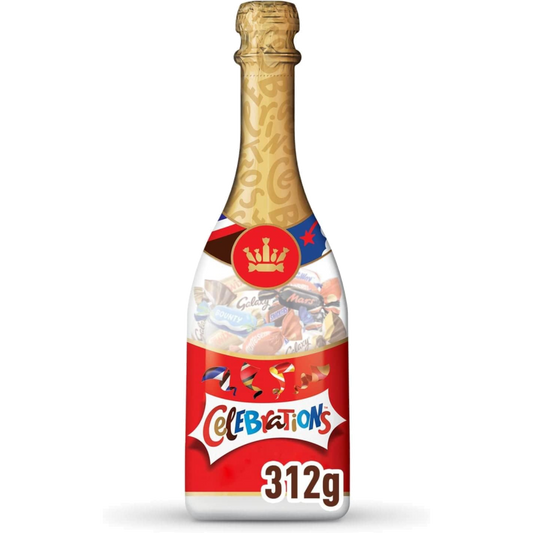 Celebrations Chocolates Bottle 312g-Confectionery-5000159500692-Fountainhall Wines