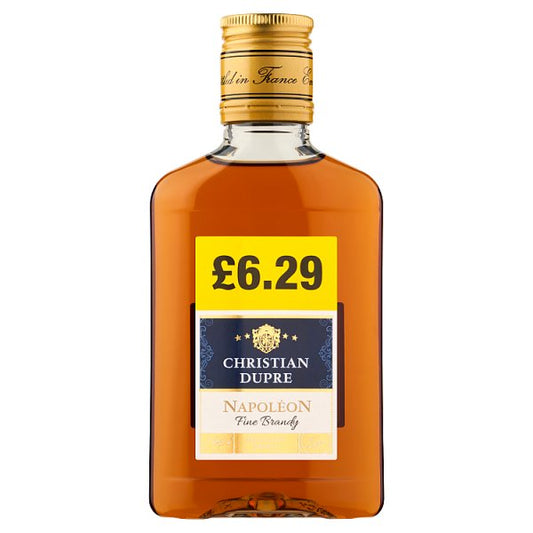 Christian Dupre Napoleon Fine Brandy 20cl (Price Marked £6.29)-Brandy / Cognac / Armagnac-Fountainhall Wines